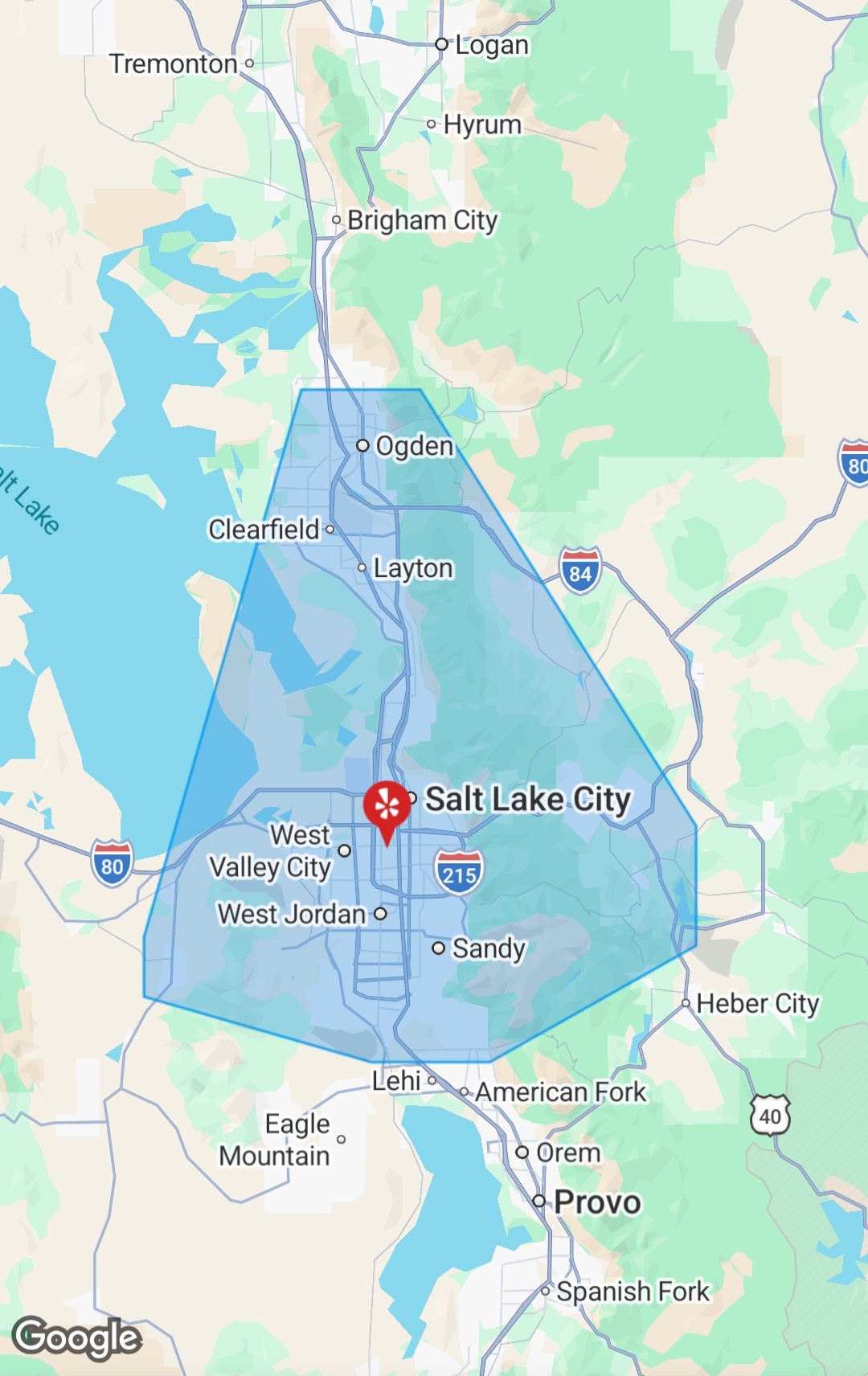 Clear Drain Utah service area covering Salt Lake City and surrounding communities